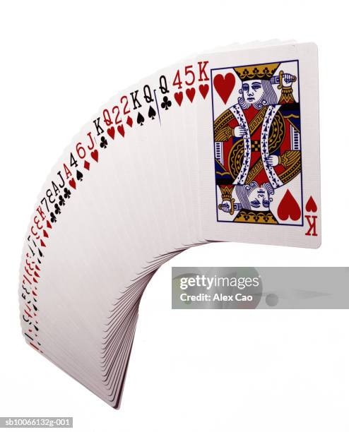 A deck of playing cards